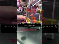 Cara menerapkan lem untuk ikatan akrilik lebih mudah