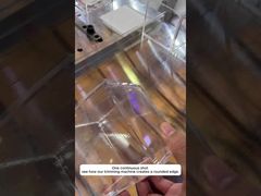 Bagaimana Mesin Ini Membuat Tepi Bulat Akrilik Sempurna?
