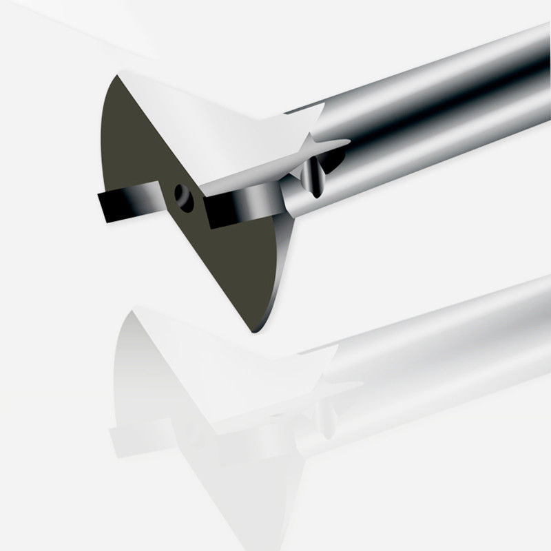 Pisau Chamfering Carbide Tool Acrylic Polishing Machine Plexiglass Cutting Tools 45 Degree Bonded Trimmer Untuk Acrylic