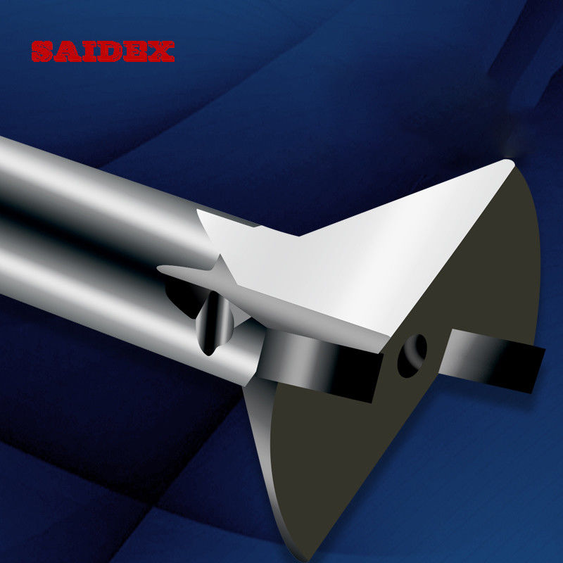 Pisau Chamfering Carbide Tool Acrylic Polishing Machine Plexiglass Cutting Tools 45 Degree Bonded Trimmer Untuk Acrylic