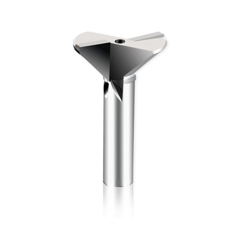 Pisau Chamfering Carbide Tool Acrylic Polishing Machine Plexiglass Cutting Tools 45 Degree Bonded Trimmer Untuk Acrylic
