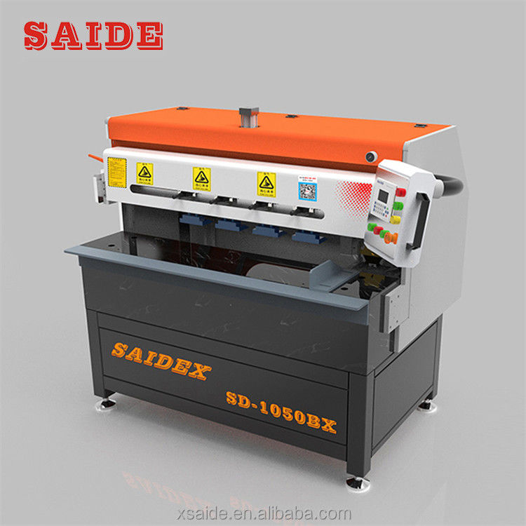 1000mm Panjang Mesin Penggilap Kecil Disesuaikan Dari 0-60 derajat Akrilik Berlian Edge Polisher