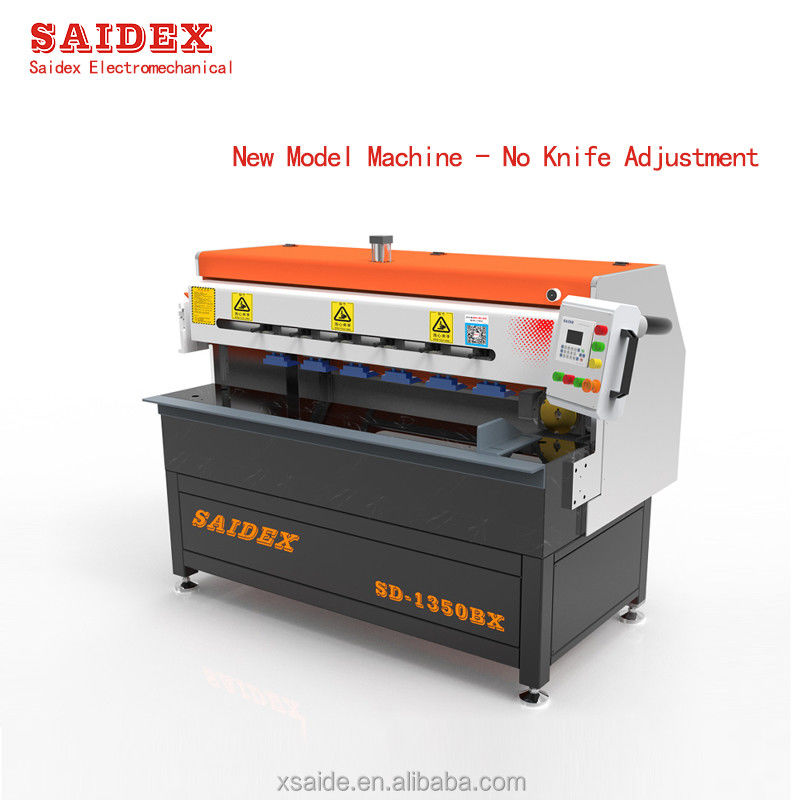 1350mm Panjang Kerja Akrilik Diamond Polishing Machine Dengan Sabuk Feed Akrilik Edge Polishing Machine