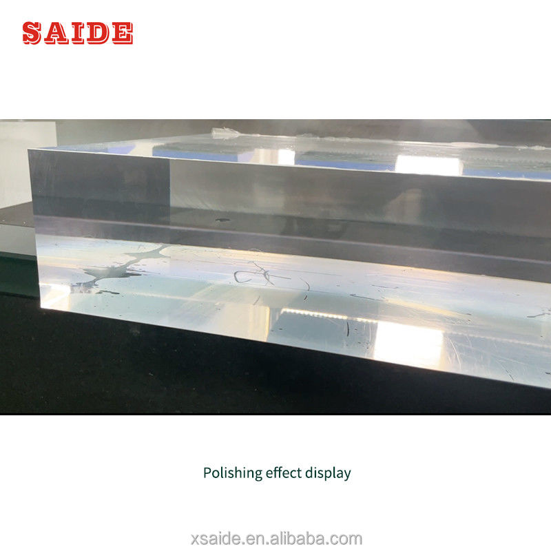 1000mm Ukuran Kecil Acrylic Double Side Edge Polishing Machine Made in China SAIDE Diamond Polisher Untuk PMMA/PS/Light guide plate