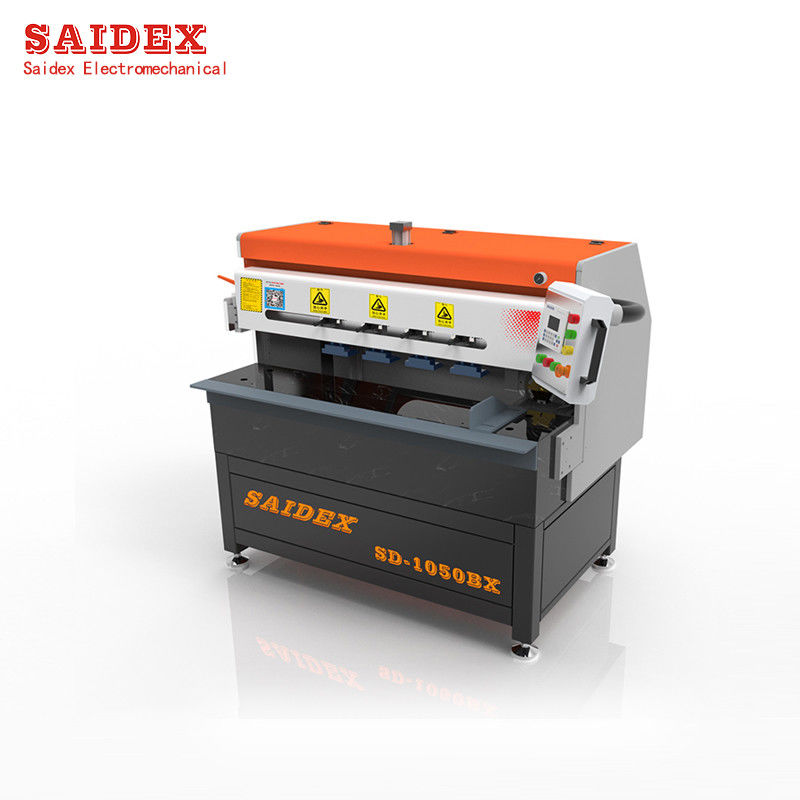 Kecepatan tinggi acrylic sheet polishing dan grinding mesin 2.5KW 0-60° Cutting Angle