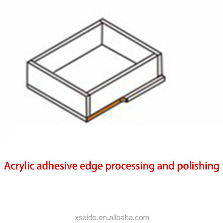 Saide China Pabrik Pasokan Mesin Beveling Dapat Memotong Akrilik R-angle Chamfering Mesin Untuk PMMA / PS / MS / PC