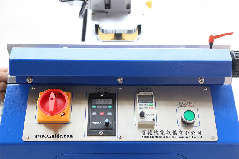 Mesin Chamfering Akrilik PMMA Pelat Akrilik Anti-Jatuh Trendi Spindle Speed 9000Rpm V-45