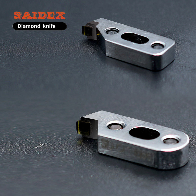 Pemotong berlian OEM Disesuaikan Pemotong kristal tunggal Adamantite Pisau penggilap berlian untuk PMMA ABS Acrylic Polishing Mach