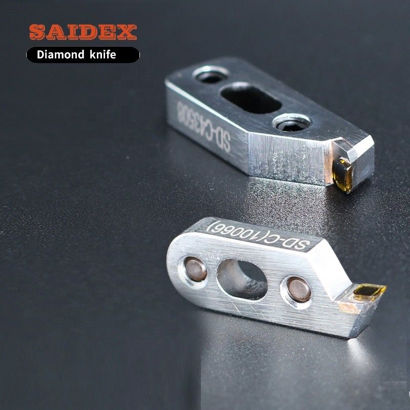 Pemotong berlian OEM Disesuaikan Pemotong kristal tunggal Adamantite Pisau penggilap berlian untuk PMMA ABS Acrylic Polishing Mach