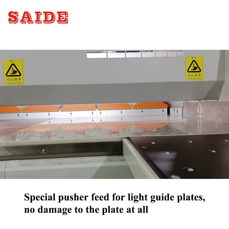 220V presisi tinggi SD-1850 Acrylic Plate Saw Machine Otomatis Plastik PM PS Cahaya Panduan Plat Mesin Pemotong