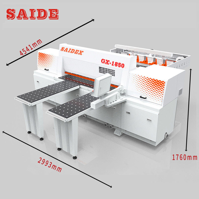 220V presisi tinggi SD-1850 Acrylic Plate Saw Machine Otomatis Plastik PM PS Cahaya Panduan Plat Mesin Pemotong