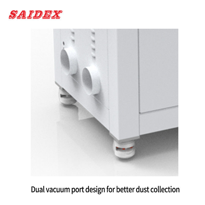 3.5KW 380V STRADDLE 45 DEGREE untuk PMMA/PE/PC/PS dengan dua gergaji tajam berputar cepat