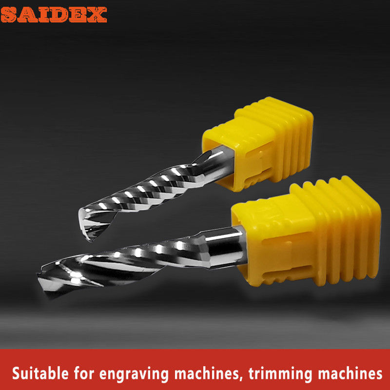 Alat pemotong penggilingan CNC praktis Alat pemotong CNC akrilik industri Untuk pemotongan kecepatan tinggi akrilik