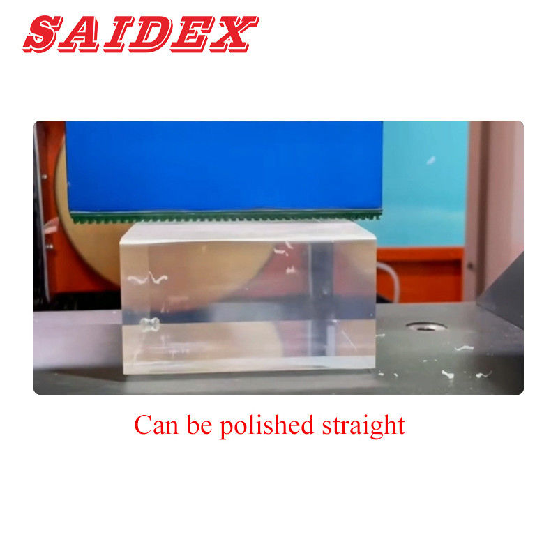 High Precision CE Certification Acrylic Edge Polisher 45 Degree Beveled Edge Automatic Polishing Machine (Mesin Polishing Otomatis Berujung 45 derajat)