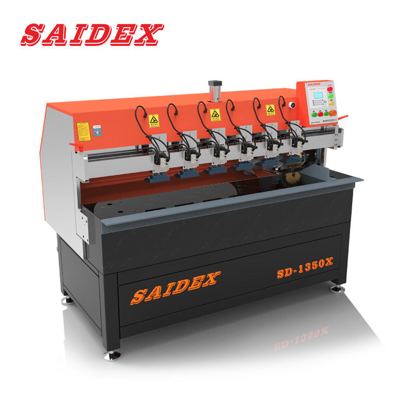 High Precision 90 Degree Steel Elbow Automatic Polishing Machine dengan ukuran pengolahan 1350mm