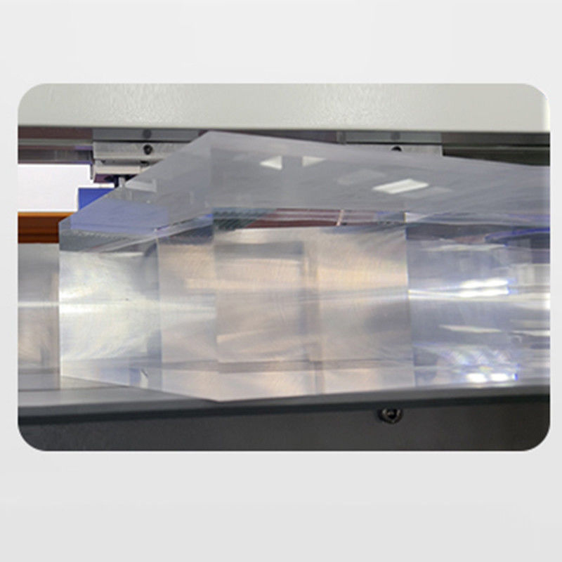 Kecepatan tinggi acrylic sheet polishing dan grinding mesin 2.5KW 0-60° Cutting Angle