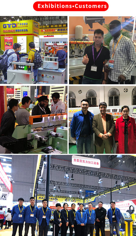 Pabrik China Penjualan Panas Mesin Poles Akrilik dan Miter Sudut 45 Derajat Bevel