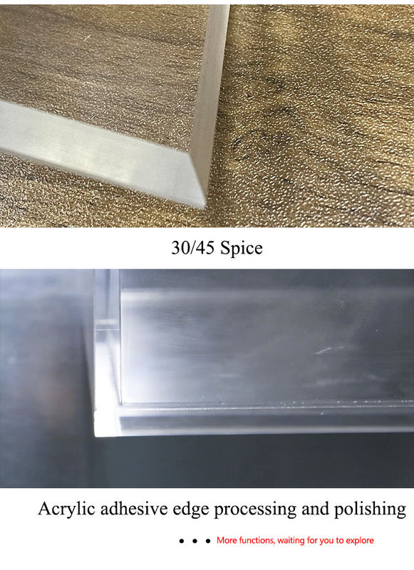 Alat pemotong penggilingan CNC praktis Alat pemotong CNC akrilik industri Untuk pemotongan kecepatan tinggi akrilik