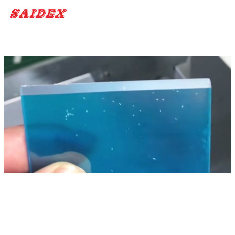 Dapatkan tepi yang sangat dipoles dengan mesin acrylic edge polishing mesin berat 250kg 45 derajat beveled edge polisher