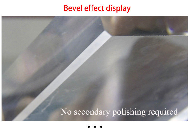 2022 New Dongguan Pabrik Supply Semi-Automatik 1000mm Working Length Edge Bright Diamond Polishing Machine Untuk Akrilik