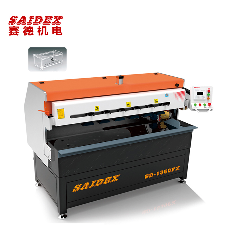 SD-1350FX High Speed Acrylic Polishing Machine Servo Drive Diamond Edge Polisher untuk lembaran plastik PMMA