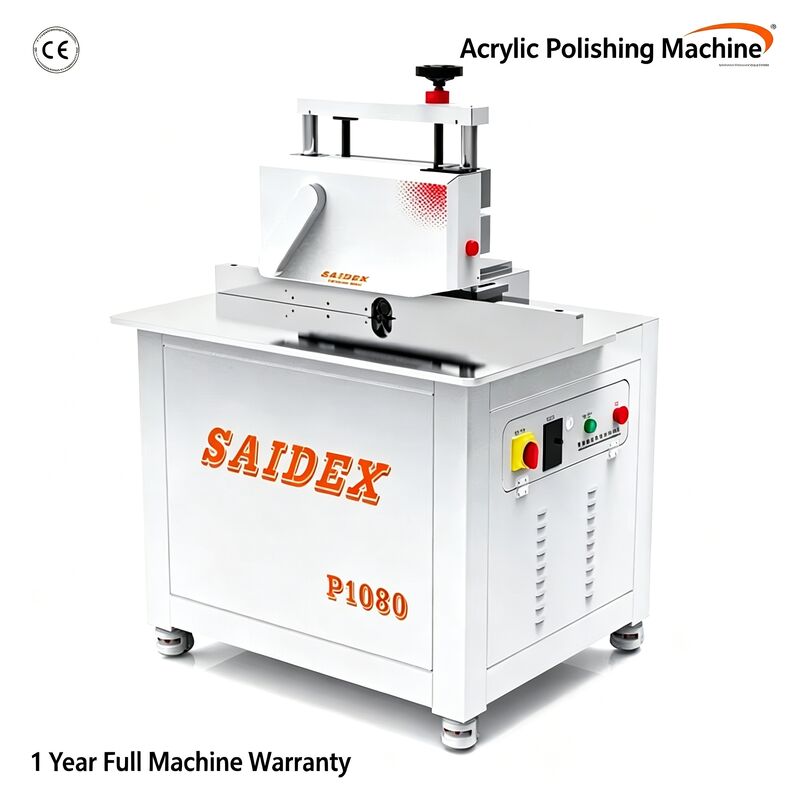 Saide China Pabrik Pasokan Mesin Beveling Dapat Memotong Akrilik R-angle Chamfering Mesin Untuk PMMA / PS / MS / PC
