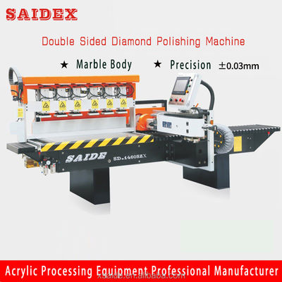 Mesin Listrik 2m/Min Akrilik Edge Polishing Dengan Baterai 3AH