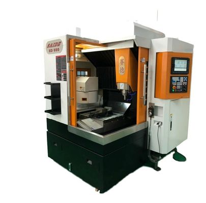 Kecepatan spindle 24000rpm SD650 3000kg Berat Mesin CNC akrilik dengan 400kg beban kerja maksimum Mesin polesan logam