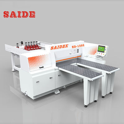 1350mm Akurasi Mesin Pemotong Akrilik Saw Ketebalan 60mm 11kw