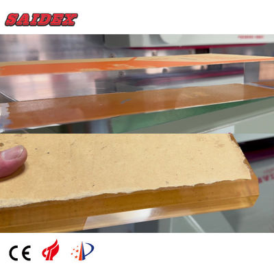 1 Meter Fleksibel 3kW Acrylic Edge Polisher Konsumsi Daya Rendah Pakan Otomatis PMMA Plastik P1080