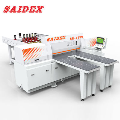 SD-1350 Otomatis Acrylic Computer Beam Saw 11KW Kecepatan Pemanfaatan 0-50m/Min