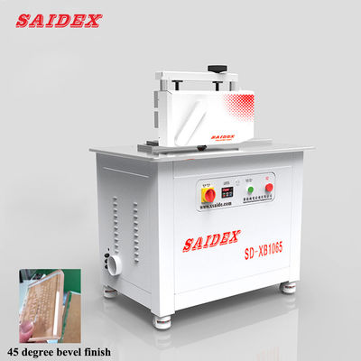 Pabrik China XB1065 Lakukan Pembevelan 30 45 Derajat dan Tepi Garis Lurus Mesin Pemoles Akrilik Chamfer Otomatis