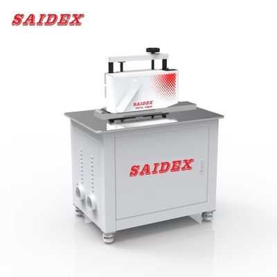 3.5kW 380v Dua Groove Maker 45 derajat acrylic Edge Polisher Untuk PMMA / PE / PC / PS Nama Kartu Clip