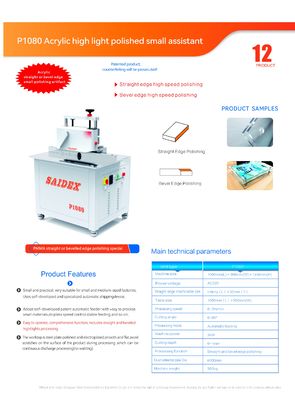 Mesin akrilik 30 derajat, 45 derajat 60 derajat polish pada saat yang sama