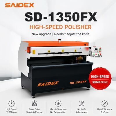 Mesin Poles Akrilik Otomatis | Penggerak Servo Kecepatan Tinggi | SD-1350FX